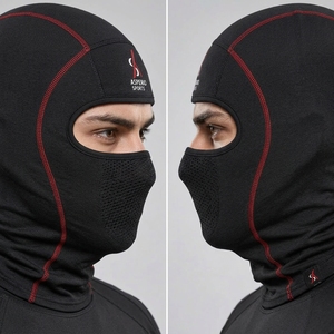 Masque Balaclava Personnalisé Hiver – Cache-Visage Respirant en Tissu Extensible Léger et Confortable – Couvre-Tête Intégral pour Sports de Plein Air - Product Image 5