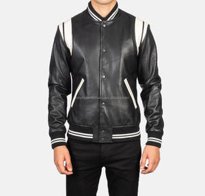 Veste en cuir imperméable respirante de qualité supérieure pour hommes, vêtements de moto et de course automobile à la mode - Product Image 1