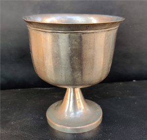 Tazón de helado de latón hecho a mano, artesanía rústica, acabado dorado mate, tazón de helado de latón de alta calidad. - Product Image 1