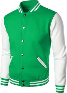 High Quality Private Label Winter <b>Warm</b> Unisex Stand Front Varsity <b>Jacket</b>-Quick Dry Breathable <b>Waterproof</b> Reversible Thick Casual - Product Image 6