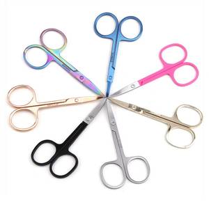 Ciseaux de manucure Morje en acier inoxydable chirurgical, manche droit, lame affûtée, pour droitiers, pour soins des ongles, usage adulte, durables et simples - Product Image 1