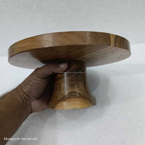 Best Quality New Design Wooden <b>Cake</b> Stand Luxury Design Table Top Decoration For Home Birthday Party Events Engagement Use - Product Image 2