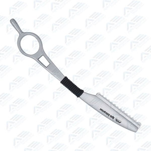 Navaja de Afeitar Profesional de Acero Inoxidable para Barbería, Instrumento de Belleza, Cuchilla Recta Personalizada - Product Image 4