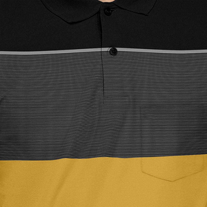 เสื้อโปโลลำลองแบบใหม่สำหรับผู้ชาย และเสื้อโปโลสีพื้นแบบใหม่ขายดีพร้อมโลโก้สั่งทำสำหรับผู้ชาย - Product Image 6