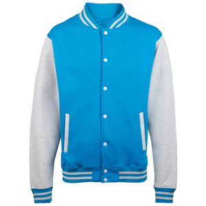 Chaqueta Varsity Negra y Rosa para Hombre, Corte Regular, Bloques de Color, Cierre de Botones, Cuello Camisero, Ropa Casual de Invierno - Product Image 6