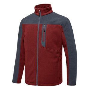 <b>Men's</b> Lightweight Waterproof Windbreaker Reversible <b>Thermal</b> Fleece Winter Softshell Hiking Safari Style Jacket - Product Image 1