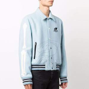 New Arrival <b>Letterman</b> <b>Jacket</b> for Streetwear Modern Lightweight <b>Letterman</b> <b>Jacket</b> for Everyday Use - Product Image 3