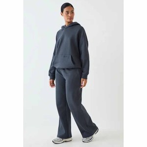 New Arrival Custom Logo Cotton Polyester Fleece Lined Muslim <b>Women</b> Hoodie <b>Set</b> Winter Streetwear - Product Image 4