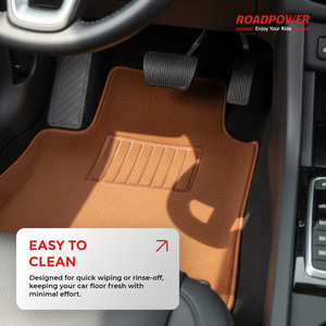 Alfombrillas de Coche ROADPOWER (RP-MAT-033) Premium de 5 Piezas, Duraderas, Diseño de Fácil Colocación, Tela Resistente de Alta Calidad con Bordes Reforzados - Product Image 3