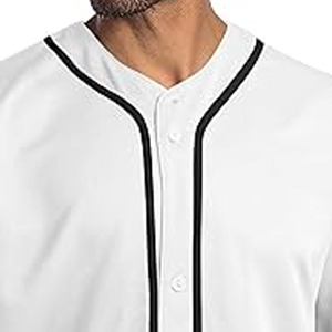 Camiseta de béisbol de manga larga y media manga, personalizada, al por mayor, transpirable, subida por Dress Sports - Product Image 2