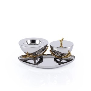 Lampe à parfum en laiton, diffuseur aromatique avec porte-bougie pour l'aromathérapie, utilisation toute saison, parfum d'intérieur, porte-encens - Product Image 3