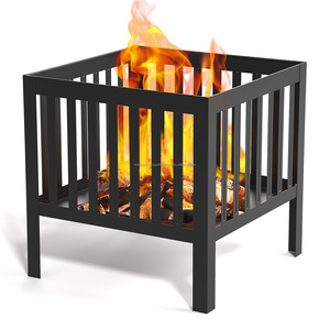 Rustic Hammered <b>Iron</b> Fire Pit - Product Image 4