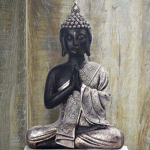 รูปปั้นพระพุทธรูปนั่งสมาธิสไตล์โบฮีเมียน EOB สำหรับตกแต่งบ้าน สำหรับงานขึ้นบ้านใหม่ วันเกิด และวันครบรอบ - Product Image 4