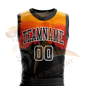 Nouveauté : Ensemble d'uniformes de basketball personnalisés, respirants et écologiques, en polyester de haute qualité, confortables à porter - Product Image 4