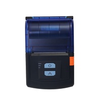 Imprimante thermique portable BRIGHTEK 57 mm, batterie Li-ion rechargeable, interface USB/WiFi, noir et blanc, 203 DPI, 1D/2D