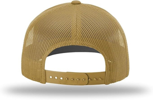 Nueva Gorra Trucker de Lona con Logotipo Personalizado, Gorra de Malla con Cierre a Presión, Bordada, Venta al Por Mayor, Fabricante OEM ODM, Proveedor a Granel, MOQ Bajo - Product Image 2