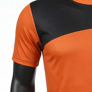 Custom Logo Oversize Mens Tshirt Cotton Drop Shoulder Streetwear Mock Neck Plain Crop <b>t</b> <b>Shirt</b> for Men - Product Image 6
