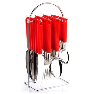 Ensemble de couverts en acier inoxydable robuste Collection de couverts de qualité supérieure pour les banquets de restauration professionnels et les repas raffinés - Product Image 1