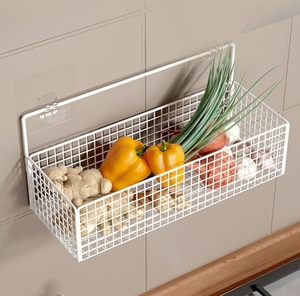 Organizador Colgante de Metal Negro para Ahorrar Espacio, para Cocina, Baño, Estante de Pared, Armario y Almacenamiento en Despensa - Product Image 2