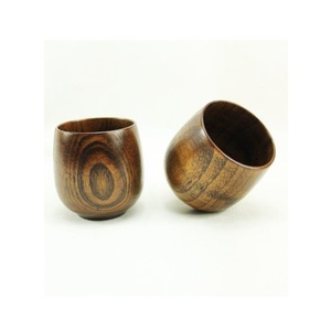 Solid Wood Coffee Mug Handmade Rustic Wooden <b>Cup</b> Natural Finish Eco Friendly Drinkware for Tea Coffee Juice - Product Image 3