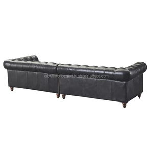 Giá rẻ nhất chesterfield <span class=keywords><strong>sofa</strong></span> da 4 chỗ ngồi đồ nội thất phòng khách giá cả phải chăng phòng ngủ <span class=keywords><strong>sofa</strong></span> Set cho đồ nội thất khách sạn 2025 đi văng - Product Image 4