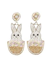 Pendientes de Cuentas Hechos a Mano, Accesorios de Joyería Elegantes para Mujer a Precio Económico - Product Image 3