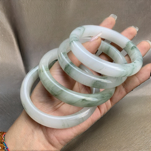 Premium High Quality Handcrafted Marble Effect Resin Bangle Set Lightweight Round Acrylic Stone <b>Bracelets</b> Export Quality - Product Image 5