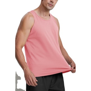 Débardeur Homme Style Urbain Été 100% Coton Anti-Boulochage Toucher Doux Respirant Maille Aérée Léger Facilité de Mouvement - Product Image 5