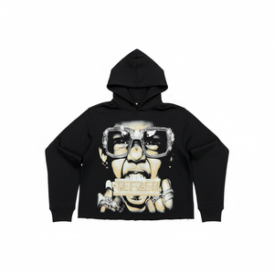 Sudadera con capucha de la mejor calidad, con logo serigrafiado personalizado en la parte delantera y trasera, para hombre y mujer, 100% algodón polar, 450 g/m². - Product Image 1