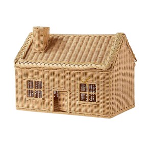 Natural Rattan House <b>Storage</b> Basket Handmade Wicker Gift <b>Box</b> Cottagecore Boho Home Decor <b>Small</b> House Decorative <b>Box</b> <b>with</b> <b>Lid</b> - Product Image 3