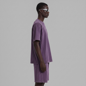 Nouvelle Collection Été 2026 – Vêtements Décontractés Écoresponsables Grande Taille Streetwear Personnalisé avec Logo Imprimé Numérique en Polyester/Coton Lavé Uni - Product Image 6
