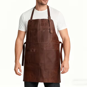 Vintage Style <b>Leather</b> Apron Premium Craft Wholesale Market Custom Logo Unique Look Professional Workshop Use 2026 - Product Image 5