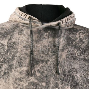 รับผลิตเสื้อฮู้ดดี้แบบ Acid Wash ผ้าฝ้ายพรีเมียม เฟรนช์เทอร์รี่ แบบสวมหัว รับทำแบรนด์ OEM ขายส่ง ผู้ผลิตส่งออก - Product Image 5