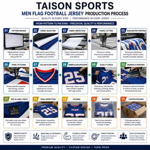 Camiseta de Flag Football Unisex, Malla de Poliéster Premium de 150 GSM, Negra, Corte Regular, Logotipo del Equipo Personalizado por Transferencia Térmica, Uniforme Transpirable - Product Image 4