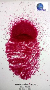 Sable coloré naturel et artificiel, écologique, non toxique, en dioxyde de silicium pour sols en époxy, terrazzo, aménagement paysager, coulis et construction - Product Image 2