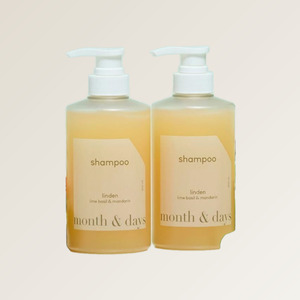 Sets de cuidado capilar coreanos K-Beauty Months And Days 2SET Perfume Care Shampoo Linden Lime Hecho en Corea personal - Product Image 5