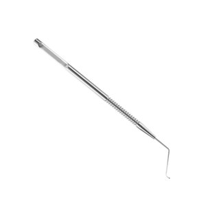 Couteau à triple tranchant avec pointe polie, longueur 117 mm, manche rond, acier inoxydable, instrument microchirurgical ophtalmique de précision - Product Image 4