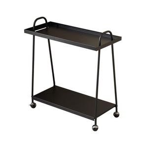 Modern Metal Serving Trolley Designed For Restaurant Kitchen Hotel Beverage Display And Storage Solutions - Product Image 1