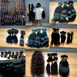 Mejores Proveedores de Cabello: Cabello Humano Virgen Remy Indio Ondulado, 100% Sin Procesar, Crudo, Color Natural, Longitud de 8 a 30 Pulgadas, Doble Trama a Máquina - Product Image 6