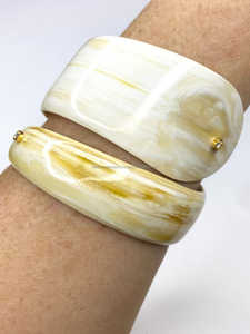 Buena calidad Nuevo diseño Brazaletes de cuerno de buey Joyería Brazalete de color de cuerno natural Pulsera y mejor diseño Brazalete Pulsera de cuerno de FWE - Product Image 3