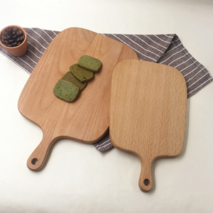 Planche à découper en bois de hêtre, simple, pour la cuisine, la pâtisserie, accessoires de cuisine pour enfants - Product Image 3