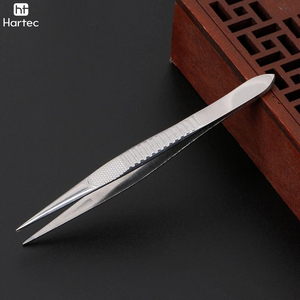 Good Supplier Newest Multi-Purpose Straight Tip Stainless Steel Tweezers, Industrial & Beauty Grade Precision Handling Tools - Product Image 5