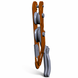 Descensores de Aleación de Aluminio Marca HM con Acabado Anodizado, Resistencia a la Rotura de 25 kN, Certificación CE, para Escalada en Roca, Montañismo y Exploración - Product Image 2
