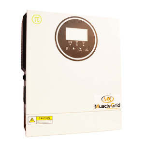 Inversor Solar Híbrido MuscleGrid de 1.5KW 24V, Tecnología sin Transformador, Protección contra Sobrecarga, Factor de Potencia 1, Salida de CA - Product Image 6
