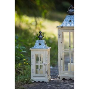 Wooden <b>Hurricane</b> <b>Lantern</b> Holder Decorative Indoor Outdoor Candle Jar for Home Garden Wedding Multiple Sizes Available - Product Image 5