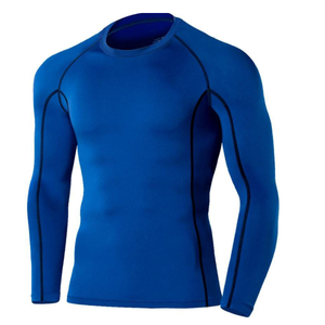 Camiseta de Compresión de Manga Larga para Hombre, de Poliéster y Elastano de Alta Calidad, Ajustada, Transpirable y de Secado Rápido - Product Image 2