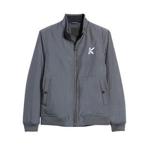 Fashionable New Design Casual Winter Stand Bomber Jacket Front Eco-Friendly Breathable Best Selling Easy Wear Warm Clothing for - Product Image 1