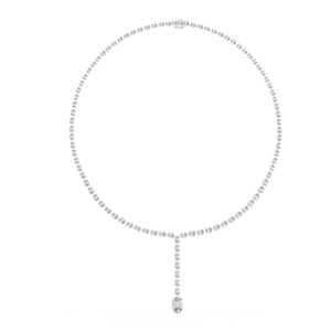 Bold 15.4 Carat Oval Cut Lab Grown Diamond Mens Necklace 10k Gold Igi Certified Ef Clarity Fine Jewelry Collet Setting <b>Neckless</b> - Product Image 3