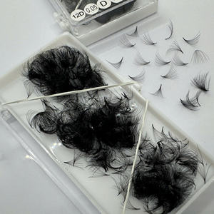 Pestañas Postizas Profesionales de Alta Calidad al por Mayor, Mega Volumen, Preformadas, 12D, Base Suave y Puntiaguda, Longitud 9-24mm, Hechas a Mano en Corea, PBT Personalizadas - Product Image 6