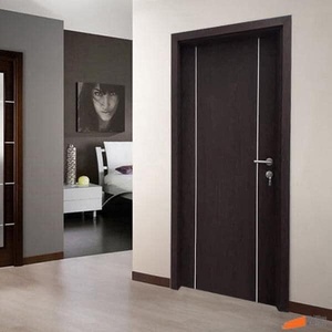 Modern Style Custom Size PVC MDF Interior <b>Door</b> Sustainable Low MOQ Push Pull Opening For Hotel Project Vietnam Factory OEM - Product Image 4